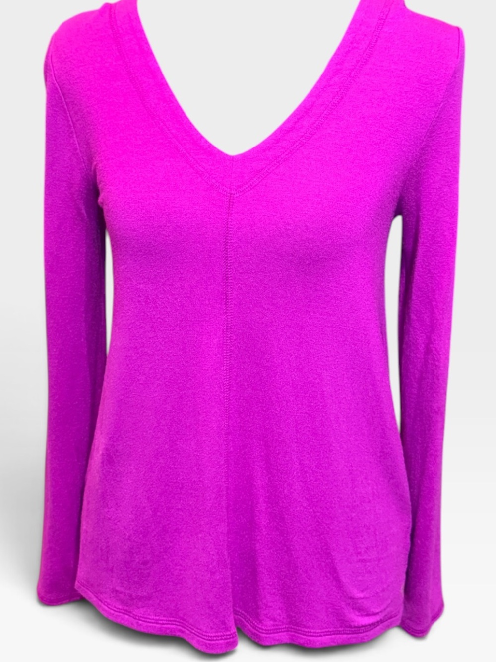 Lilly Pulitzer V-Neck Long Sleeve Top with Criss Cross Back size xxs